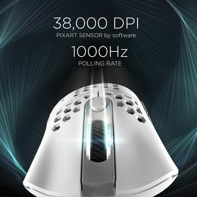 GALAX HOF ACE Wireless Wireless Gaming Mouse-White 