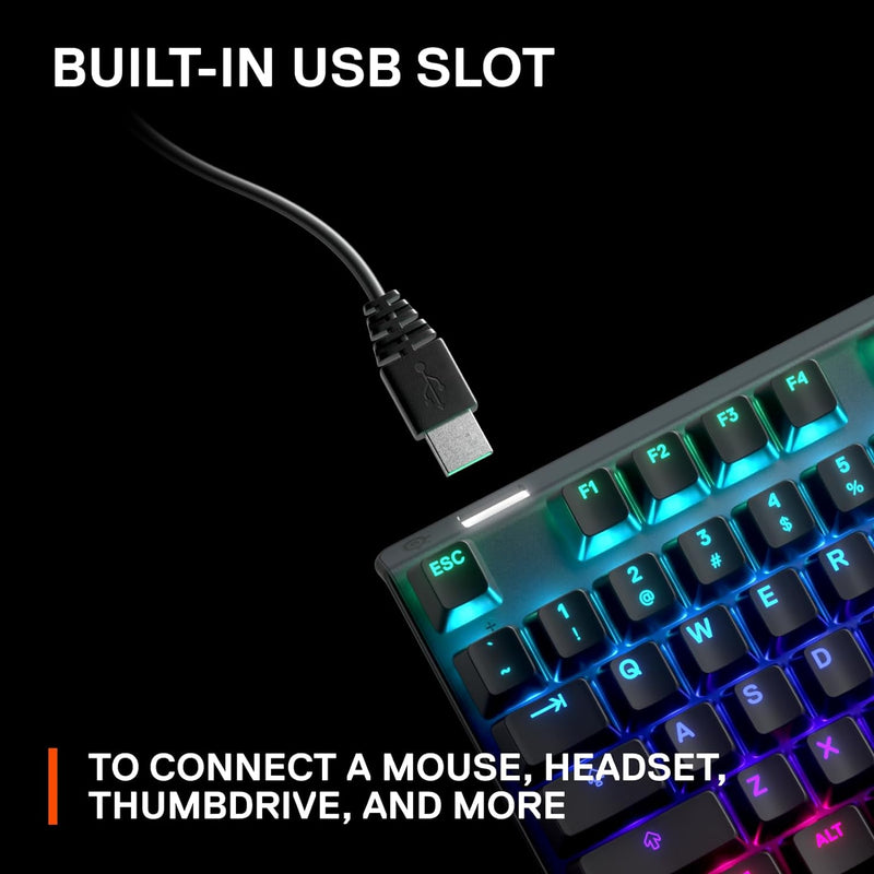 SteelSeries APEX PRO-US 可調整機械式遊戲鍵盤 (64626)