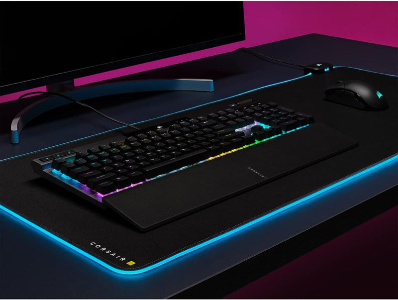 【CORSAIR 5月份電競產品優惠】Corsair K70 RGB PRO Mechanical Gaming Keyboard with PBT DOUBLE SHOT PRO Keycaps - CHERRY® MX Red CH-9109410-NA