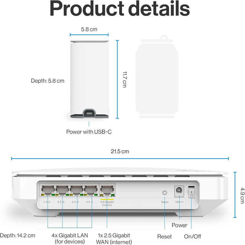 Linksys Velop Micro 6 AX3000 Dual Band Mesh WiFi System (2-pack - 1 mother and 1 child set) LN11011201-AH (3 years) 