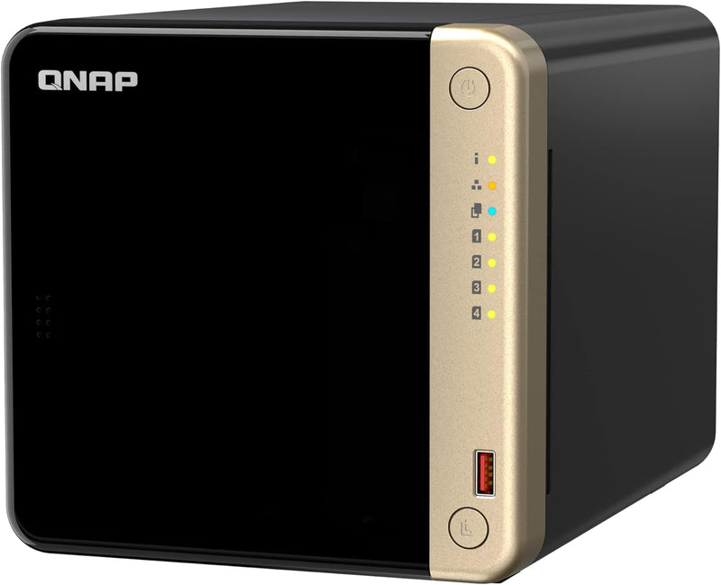QNAP TS-464-8G 4-Bay NAS (Intel Celeron N5095, 8GB Ram)