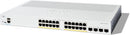 Cisco Catalyst 1300 24-Port Gigabit Ethernet + 4x10Gb SFP+ (195W PoE+) Advanced Security Managed Switch (C1300-24P-4X-UK/NE-1324P4X)