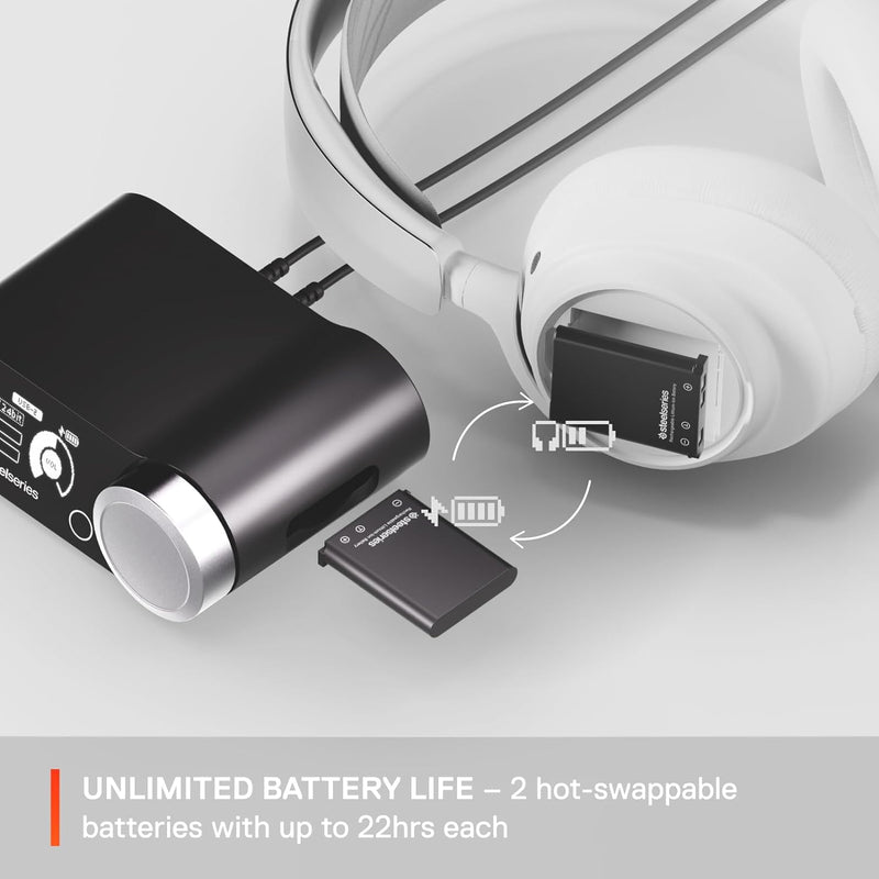 SteelSeries Arctis Nova Pro Wireless Xbox Edition White (白色) 無線高保真遊戲音訊耳機 (61525)