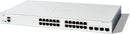 Cisco Catalyst 1300 24-Port Gigabit Ethernet + 4xSFP Advanced Security Managed Switch (C1300-24T-4G-UK/NE-1324T4G)