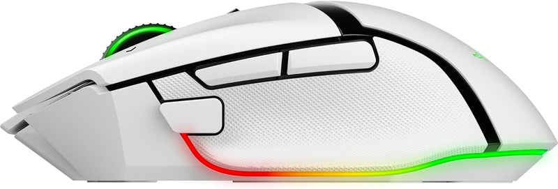 Razer Basilisk V3 Pro 35K Ergonomic Wireless Gaming Mouse White Edition White RZ01-05240200-R3A1 