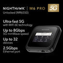 NETGEAR Nighthawk M6 Pro+ MR6550 5G WiFi 6E Mobile Hotspot Router 流動熱點路由器