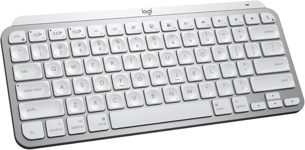 Logitech MX KEYS Mini For Mac Wireless Keyboard 智能無線鍵盤 (English Version) - Pearl White 珍珠白色 920-010528 原裝行貨