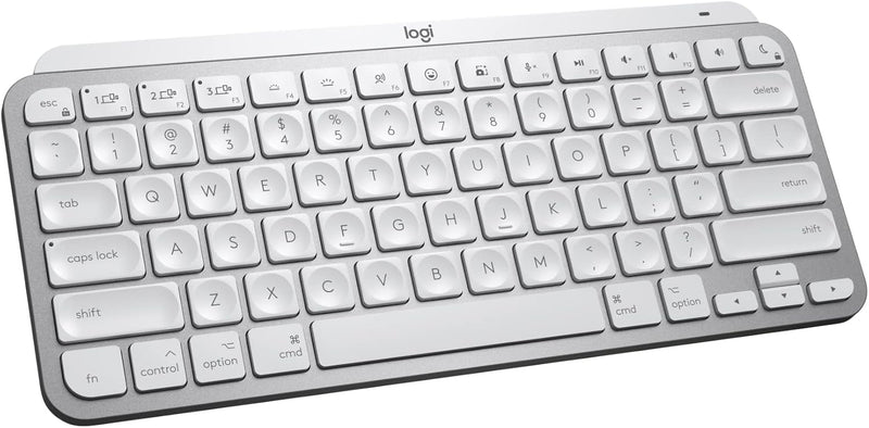 Logitech MX KEYS Mini For Mac Wireless Keyboard 智能無線鍵盤 (English Version) - Pearl White 珍珠白色 920-010528 原裝行貨