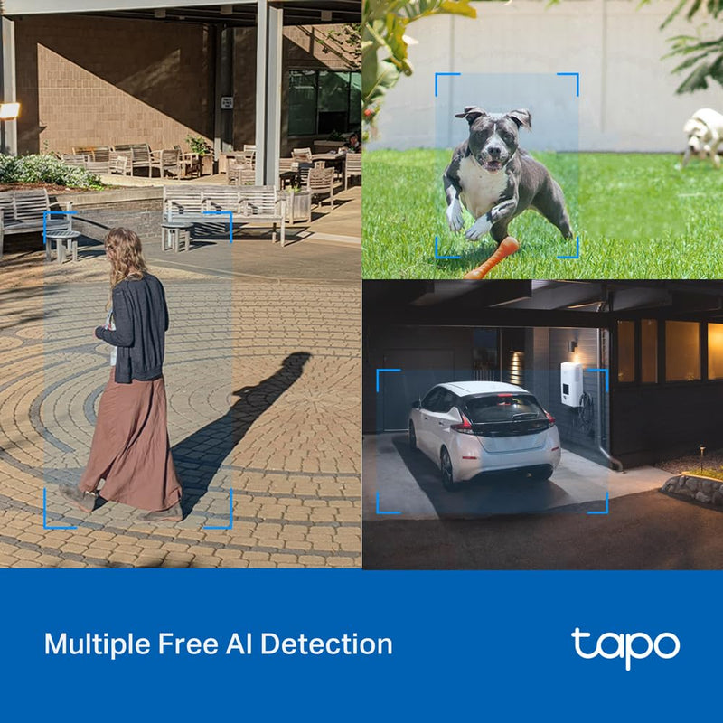 TP-Link Tapo C520WS 4MP 2K Outdoor Pan/Tilt Security Wi-Fi Camera 1440P AI 防水旋轉式 Wi-Fi 攝影機