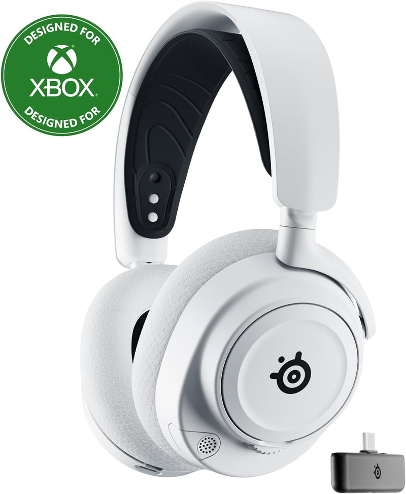 SteelSeries Arctis Nova 7X White (White) Multi-Platform Premium Wireless Xbox Gaming Headset (61567)