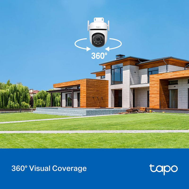 TP-Link Tapo C520WS 4MP 2K Outdoor Pan/Tilt Security Wi-Fi Camera 1440P AI 防水旋轉式 Wi-Fi 攝影機