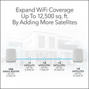 NETGEAR Orbi RBS760 AX5400 WiFi Whole Home Tri-Band 6 Mesh WiFi Satellite