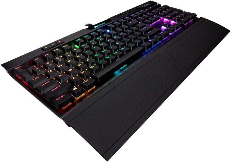Corsair K70 RGB MK.2 Low Profile RAPIDFIRE Mechanical Gaming Keyboard - CHERRY® MX Low Profile Speed ​​CH-9109018-NA 