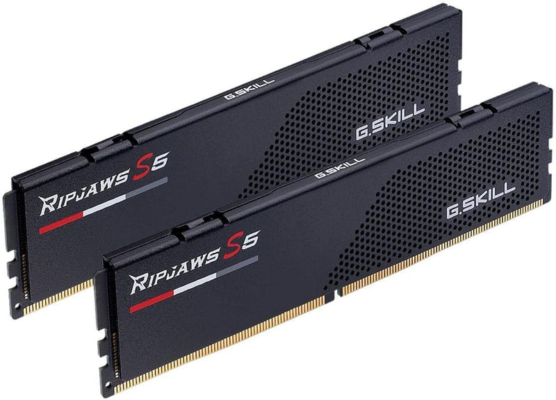 G.SKILL 64GB Kit (2x32GB) Ripjaws S5 Black F5-6000J3040G32GX2-RS5K DDR5 6000MHz Memory