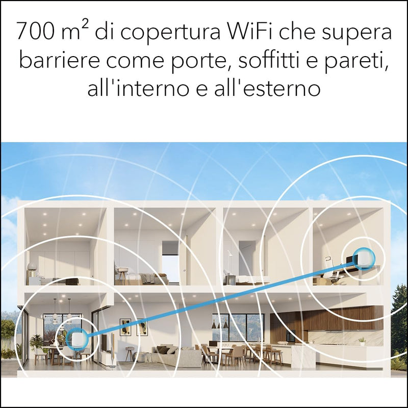 NETGEAR Orbi RBK764S AX5400 Whole Home Tri-Band Mesh WiFI 6 System (4件裝)