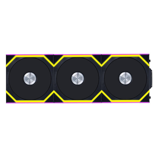 LIAN LI UNI FAN SL Wireless Reverse Blade 120mm (3 in 1) Case Fan - BLACK (12RSL1W3B)