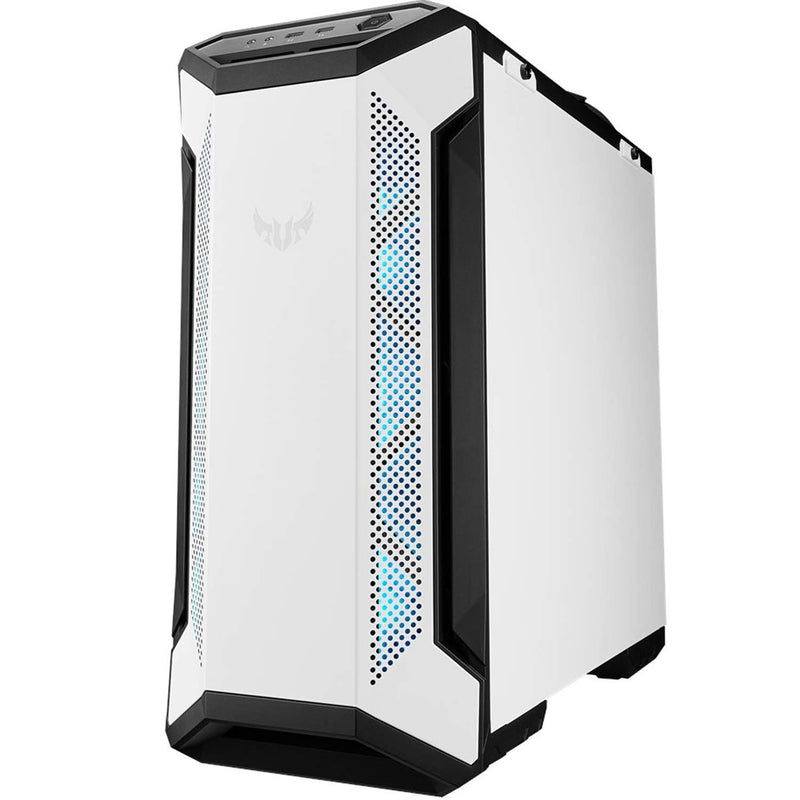 ASUS TUF Gaming GT501 White Edition (White) ATX Tower Case supports EATX motherboards 