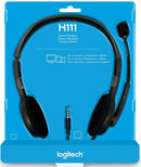 Logitech H111 Wired Headset 981-000588 原裝行貨