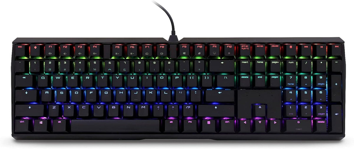 CHERRY MX 3.0S RGB 黑色有線機械式鍵盤(黑軸) G80-3874LUAEU-2 *送