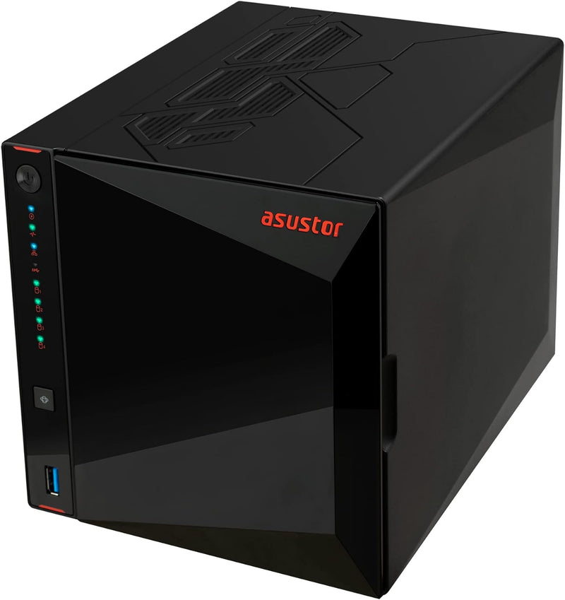 [最新產品] ASUSTOR Nimbustor 2 AS5404T 4-Bay NAS - Intel Celeron N5105 2.9GHz (Quad-Core), 4GB DDR4, Support M.2 SSD*4