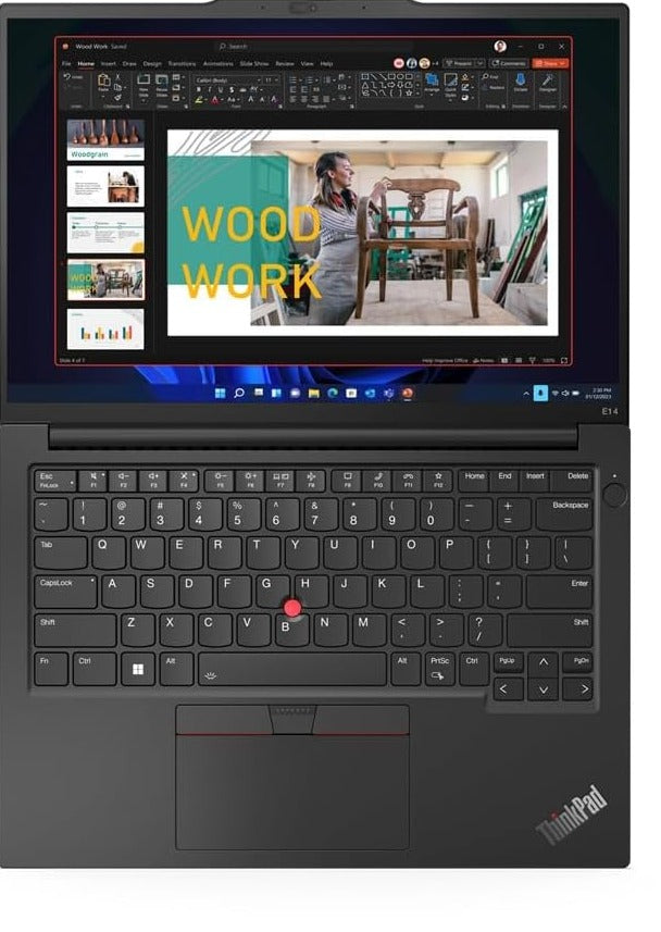 LENOVO 14" ThinkPad E14 Gen6 (Ultra 5-125U/16GB/512GB/W11P/1-year home warranty) 21M7S00200 Business Notebook 