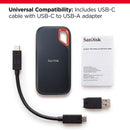 SanDisk 2TB Extreme E61 V2 黑色 USB 3.2 Gen 2 Portable SSD SDSSDE61-2T00-G25