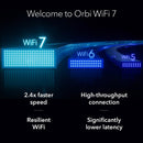 NETGEAR Orbi RBE773 BE11000 Tri-Band Mesh WiFi 7 System (3件裝)