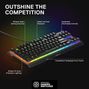 SteelSeries APEX 3 TKL-US RGB Gaming Keyboard (64831)