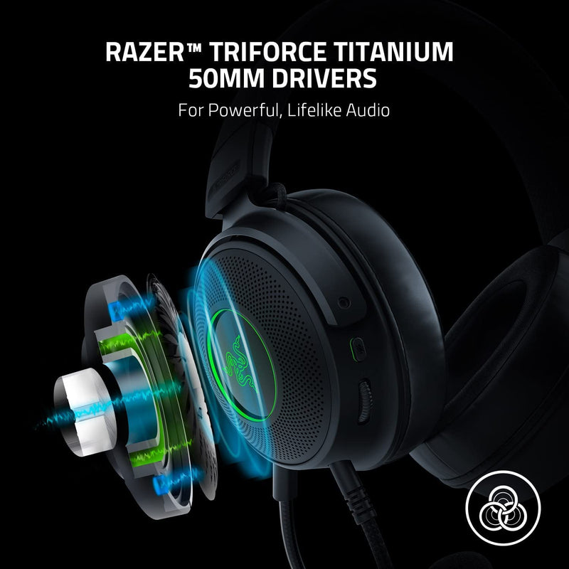 Razer Kraken V3 有線電競耳機 RZ04-03770200-R3M1
