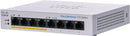 Cisco Business CBS110 8-Port Gigabit (4-Port with PoE, total 32W) PoE Switch (CBS110-8PP-D-UK / NE-1108PPD)