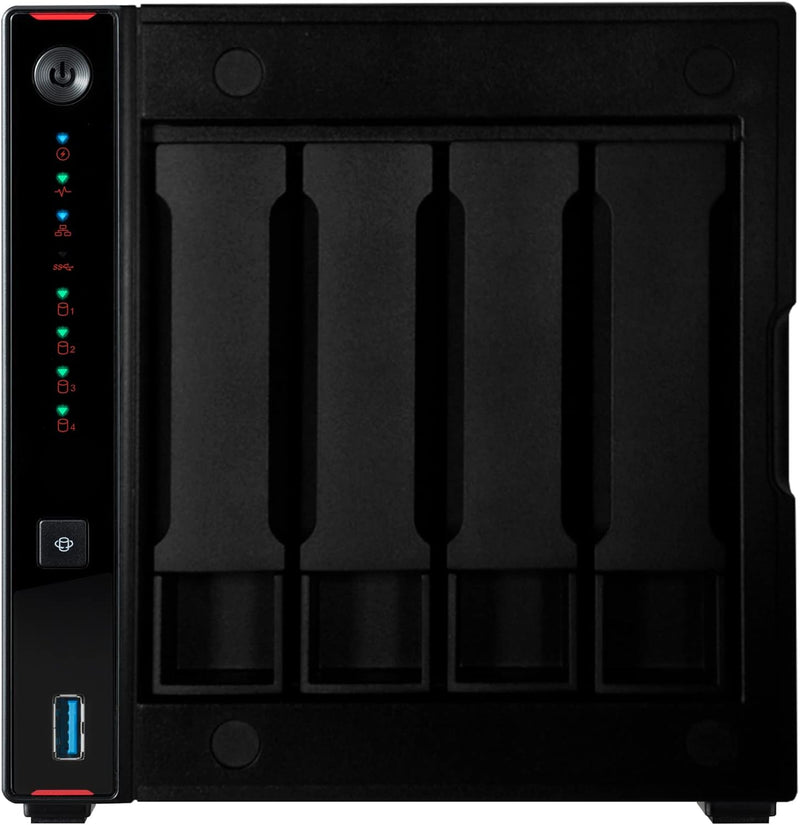 ASUSTOR Nimbustor 2 AS5404T 4-Bay NAS - Intel Celeron N5105 2.9GHz (Quad-Core), 4GB DDR4, Support M.2 SSD*4