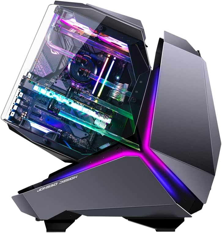 JONSBO MOD-5 Gray 灰色 Tempered Glass ATX Case