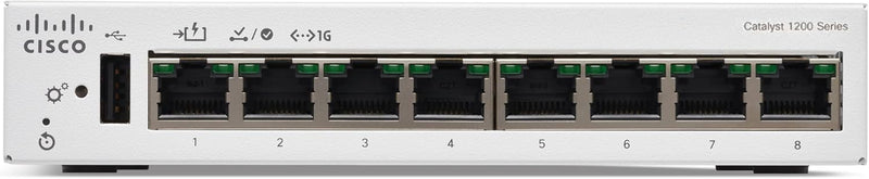 [Latest Product] Cisco Catalyst 1200 8-Port Gigabit Ethernet Smart Managed Switch (C1200-8T-D-UK/NE-128TD)