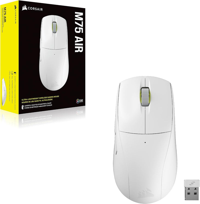 [最新產品] Corsair M75 AIR WIRELESS 超輕量無線遊戲滑鼠 CH-931D101-AP