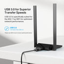 TP-Link Archer TX20U Plus AX1800 High Gain Wireless Dual Band USB WiFi Adapter 無線網絡USB接收器