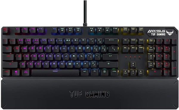 ASUS 華碩 TUF Gaming K3 RGB 機械遊戲鍵盤 (茶軸)(90MP01Q1-BKUA00)