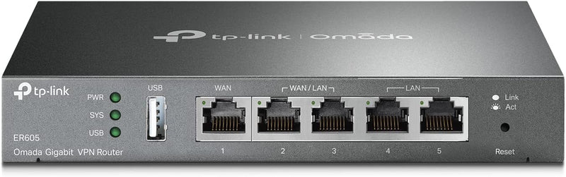 TP-Link Omada ER605 5 Port Gigabit VPN Router