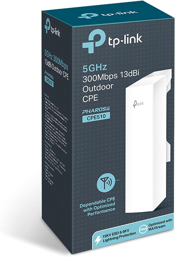 TP-Link CPE510 5 GHz 300 Mbps 13 dBi Outdoor CPE Access Point