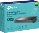 TP-Link TL-SG1008P 8 Gigabit Desktop Switch with 4-Port PoE (64W)