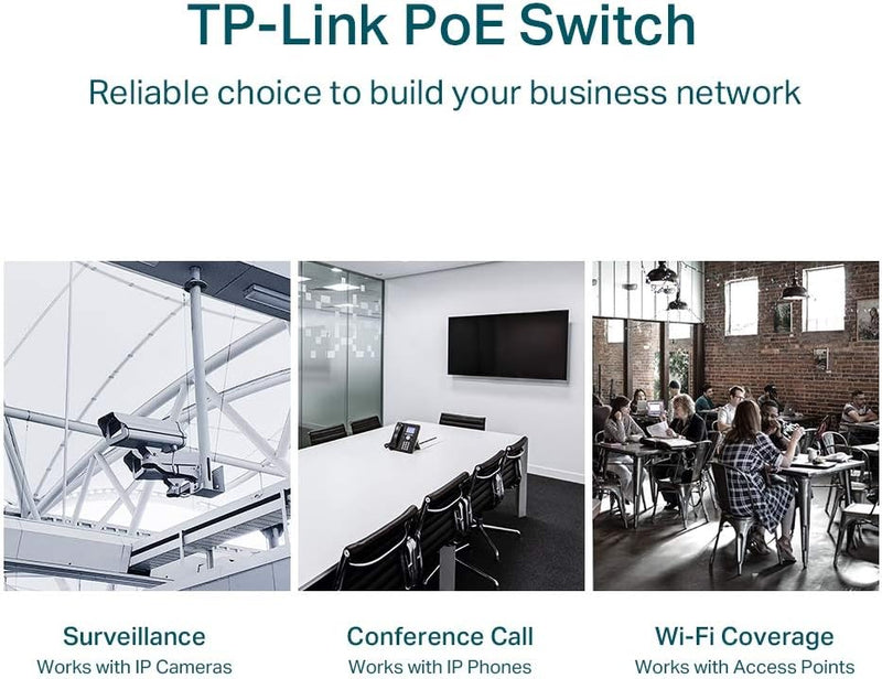 TP-Link TL-SG1428PE 28 Port Gigabit Easy Smart PoE Switch With 24 Port PoE+ (250W)