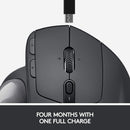 Logitech MX Ergo Trackball Mouse 無線軌跡球滑鼠 - Graphite 石墨灰色 910-005180 原裝行貨
