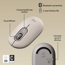Logitech POP Wireless Mouse with Emoji Button Function - Mist Grey 霧沙灰 910-006622 原裝行貨