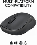 Logitech M240 靜音藍牙滑鼠 - Graphite 石墨灰色 910-007122 原裝行貨
