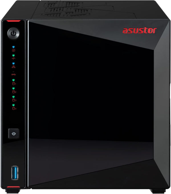 [最新產品] ASUSTOR Nimbustor 2 AS5404T 4-Bay NAS - Intel Celeron N5105 2.9GHz (Quad-Core), 4GB DDR4, Support M.2 SSD*4