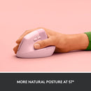 Logitech Lift 人體工學垂直無線滑鼠 - Rose Pink 玫瑰粉色 910-006481 原裝行貨