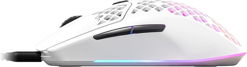 SteelSeries Aerox 3 Snow 超輕量電競滑鼠 (62603)