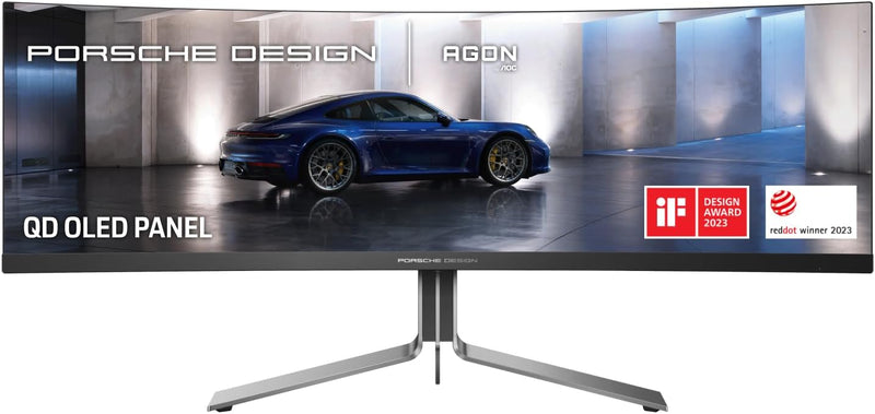 AOC 49" Porsche Design AGON PRO PD49 240Hz 5K DQHD 5120x1440 QD-OLED (32:9) Curved Gaming Monitor (HDMI2.1) 