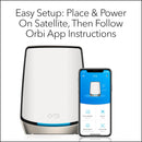 NETGEAR RBS860 Orbi Mesh AX6000 Tri Band Satellite WiFi 6 Router