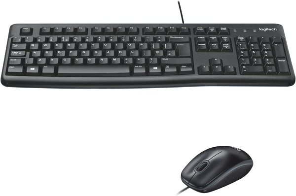 Logitech MK120 Desktop Keyboard and Mouse 有線鍵盤滑鼠組合