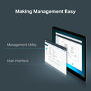 TP-Link TL-SG105MPE 5-Port Gigabit Easy Smart Switch with 4-Port PoE+ (120W)